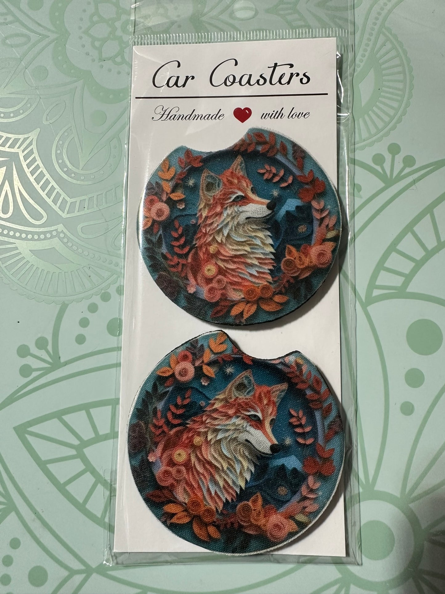 Fox Car Coaster