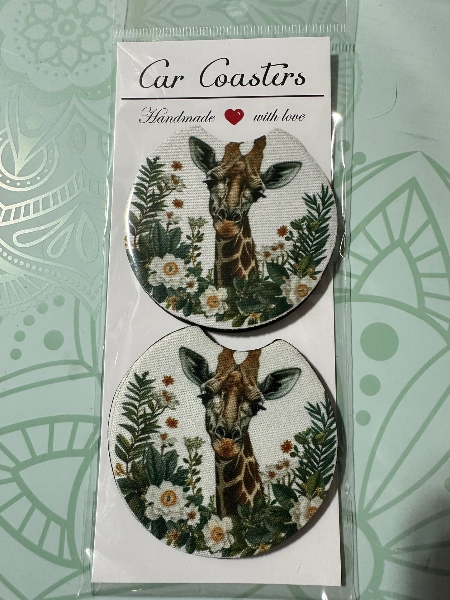 Giraffe Car Coaster