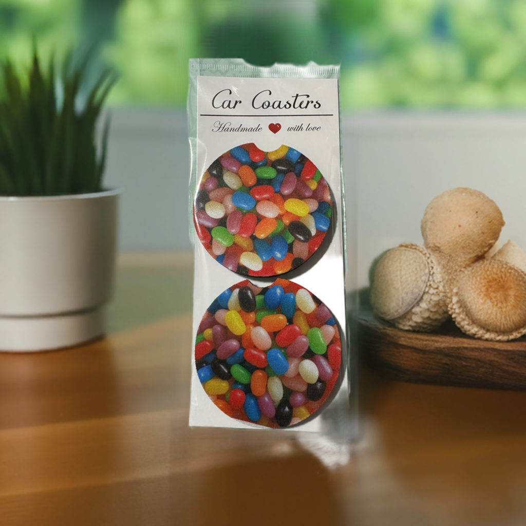 Jelly Beans Car Coaster