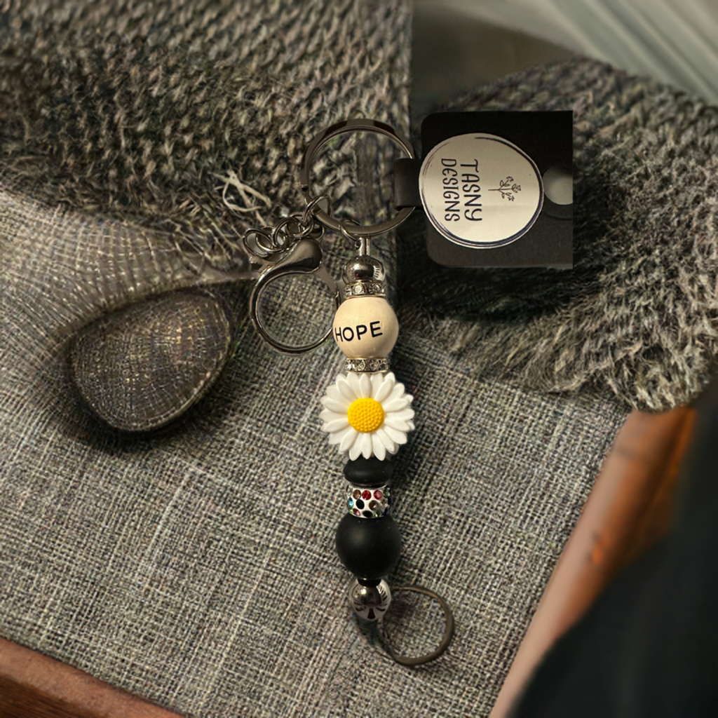 Hope Daisy Key Chain