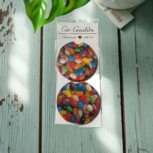 Jelly Beans Car Coaster