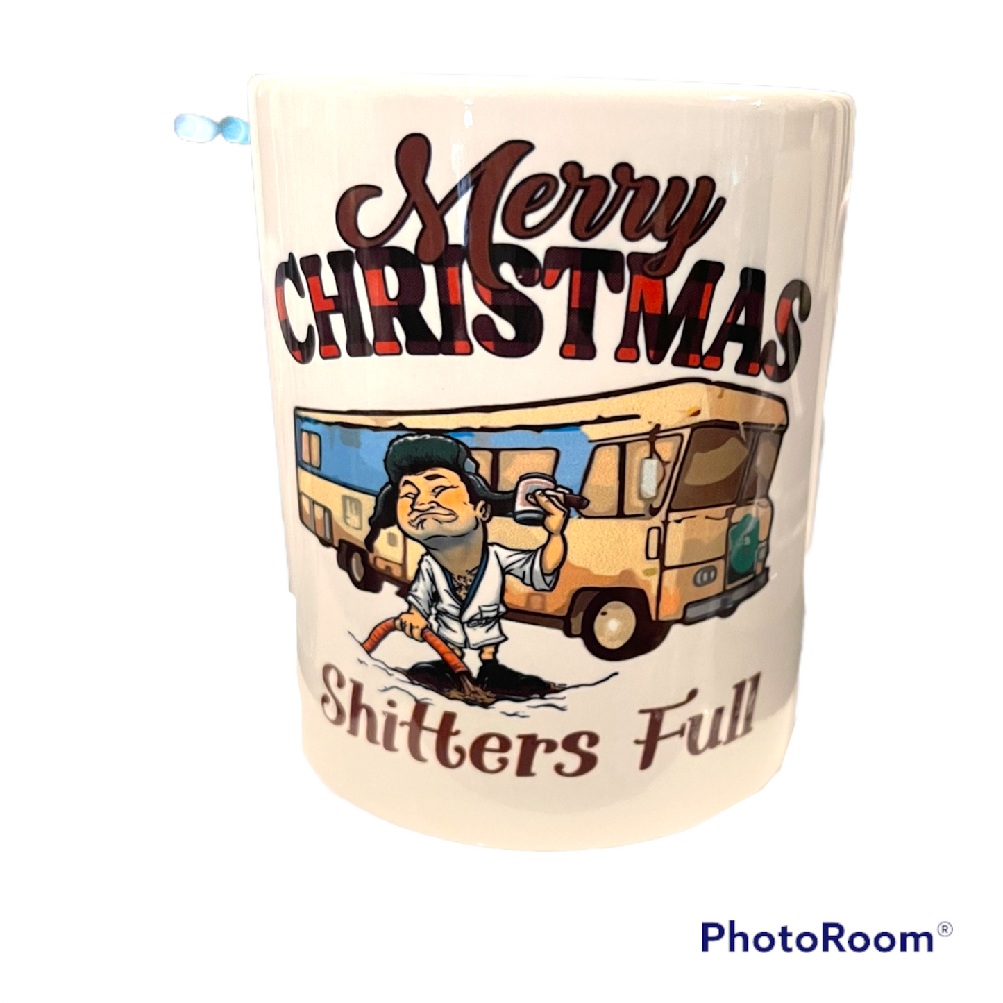 Merry Christmas Shitters Full Coffee Cup